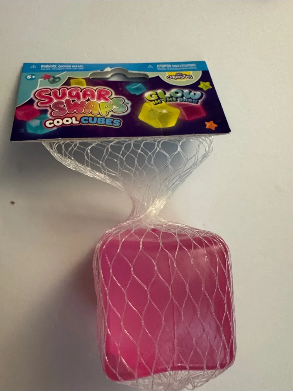 Sugar Swaps Cool Cubes Glow Pink Ice Pack